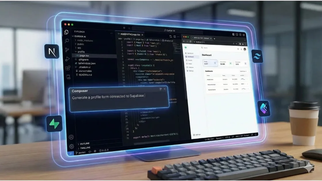 Guide pratique : Maîtriser Cursor AI pour un développement Next.js ultra-rapide en 2026